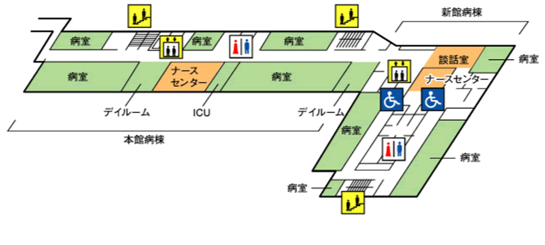 3F 急性期病棟／新館病棟